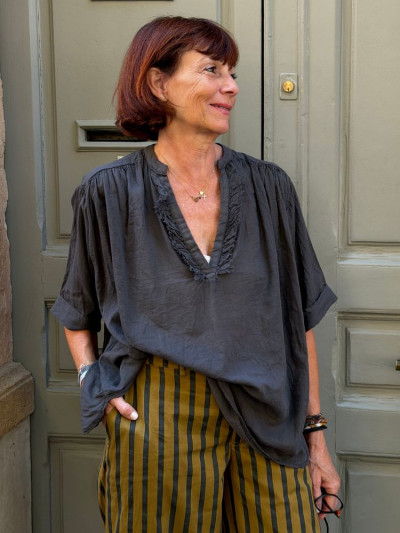 Blouse OSCAR gris