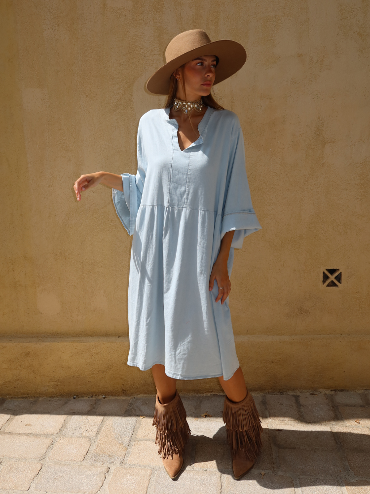 Robe JOJO bleu