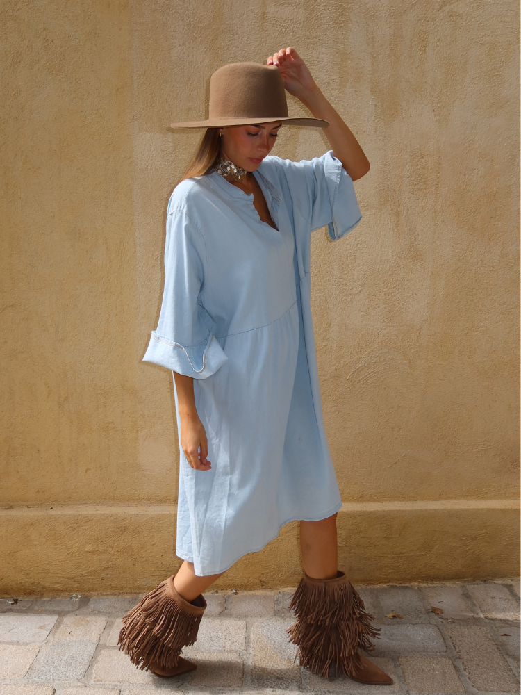 Robe JOJO bleu