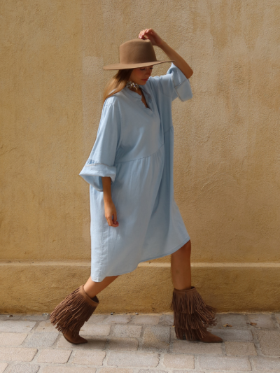 Robe JOJO bleu