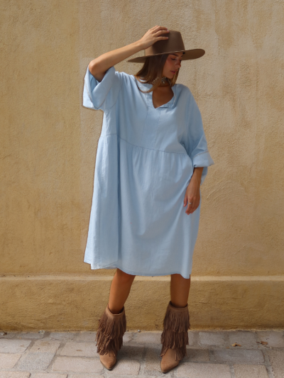 Robe JOJO bleu