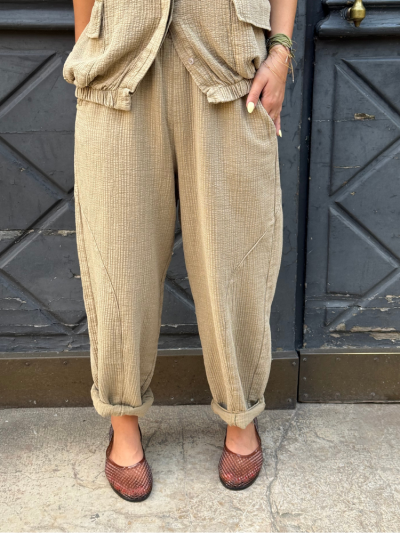 Pantalon ALINA beige