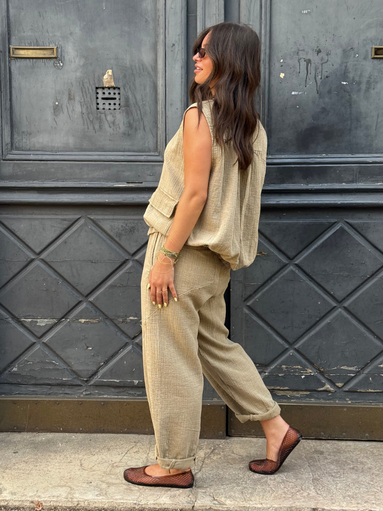 Gilet ZOE beige
