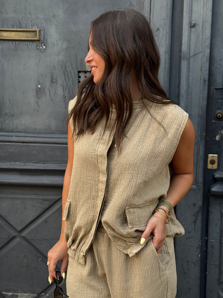 Gilet ZOE beige