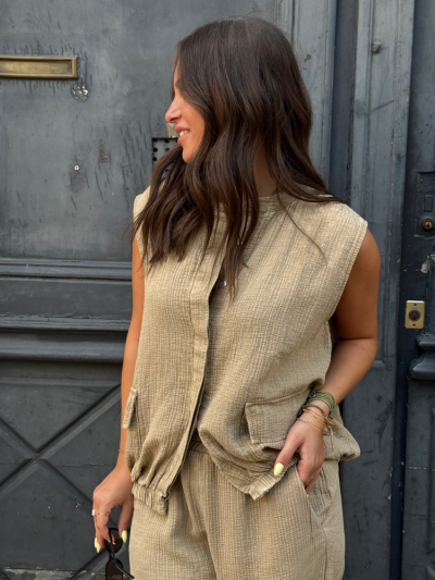 Gilet ZOE beige