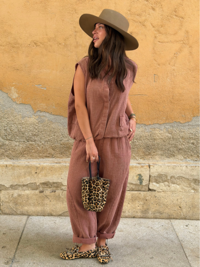 Pantalon ALINA rose