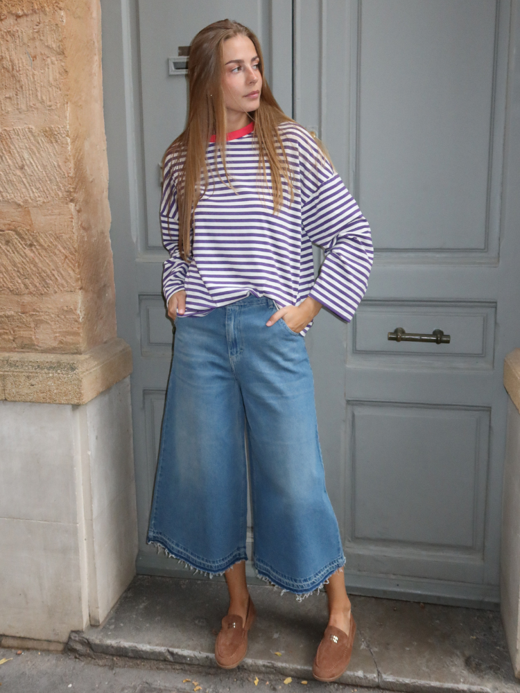 T-shirt LEONIE violet