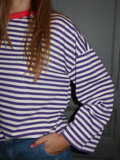 T-shirt LEONIE violet