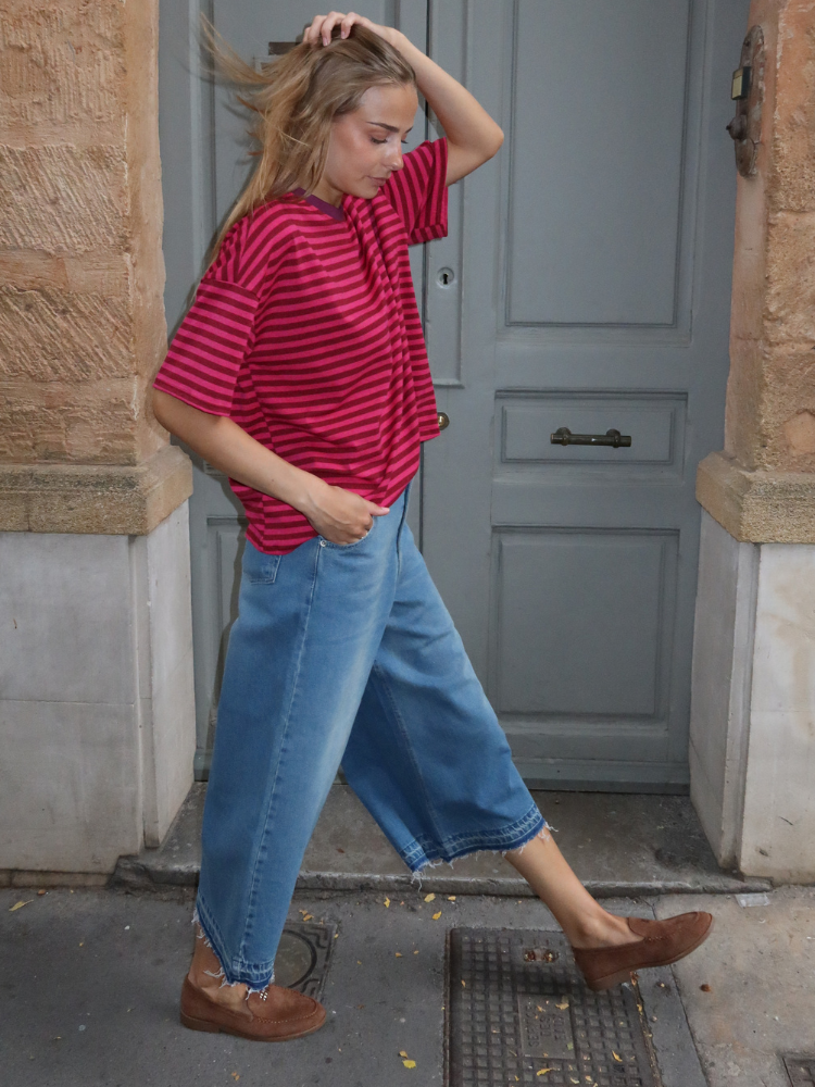 T-shirt NOA fuschia