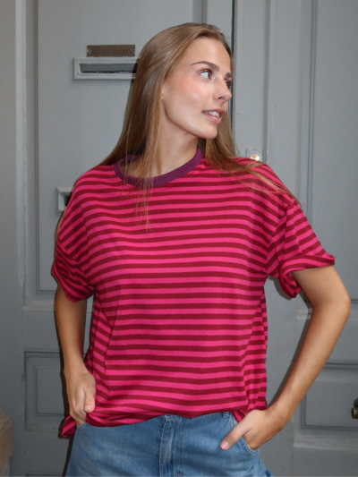 T-shirt NOA fuschia