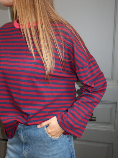 T-shirt LEONIE bordeaux