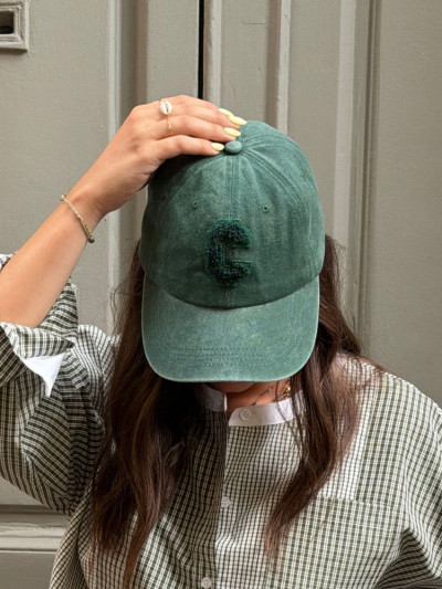 Casquette HOLA vert