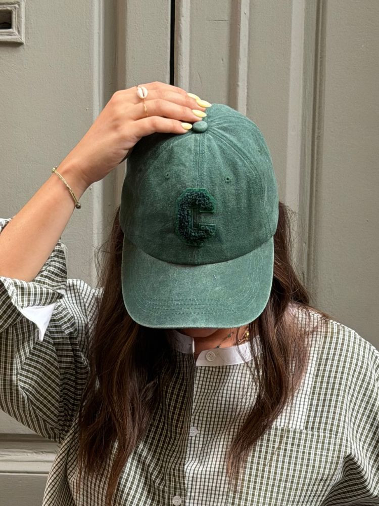 Casquette HOLA vert