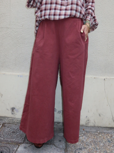Pantalon EMBER bordeaux