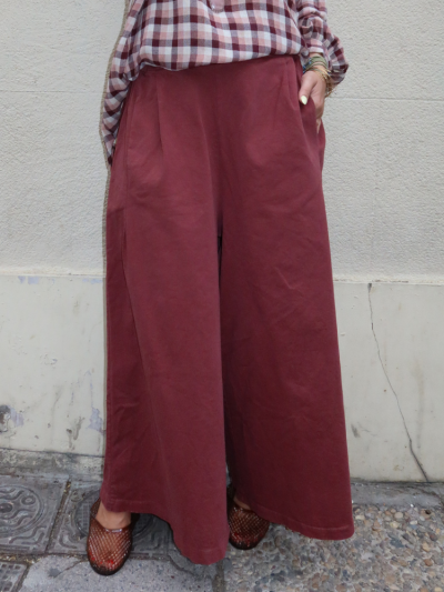 Pantalon EMBER bordeaux
