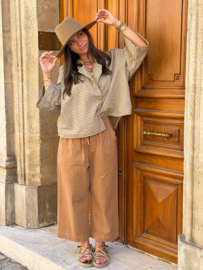 Pantalon JUAN camel