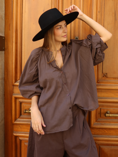 Chemise TOKYO choco