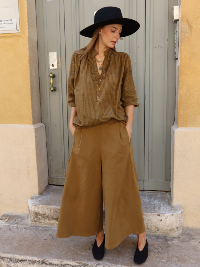 Pantalon EMBER camel 2
