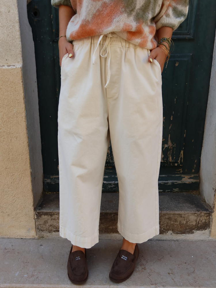 Pantalon JUAN écru