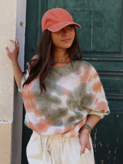 Casquette EMMA orange 2