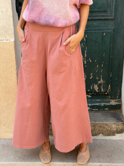 Pantalon EMBER vieux rose