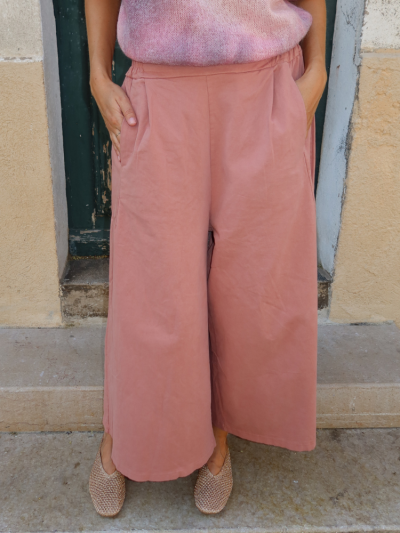 Pantalon EMBER vieux rose