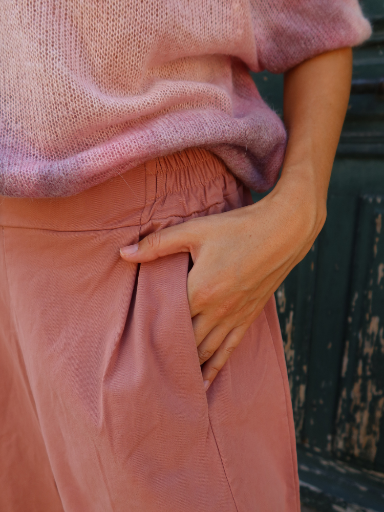 Pantalon EMBER vieux rose