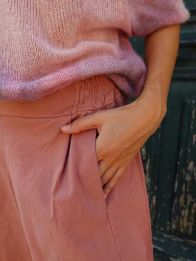 Pantalon EMBER vieux rose