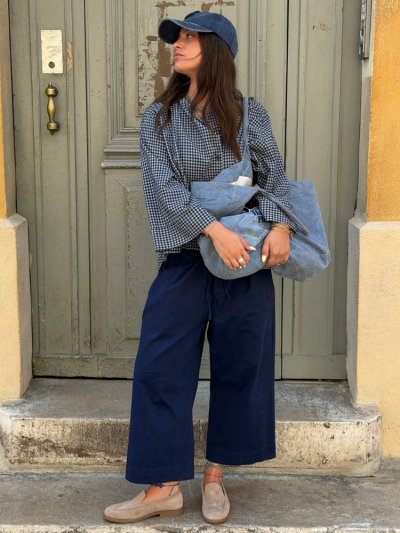 Pantalon JUAN marine 2