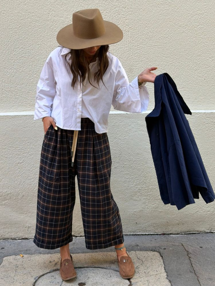 Pantalon CARLO marine