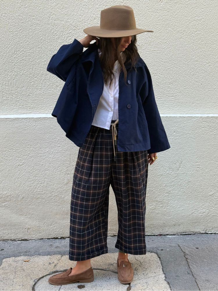 Pantalon CARLO marine