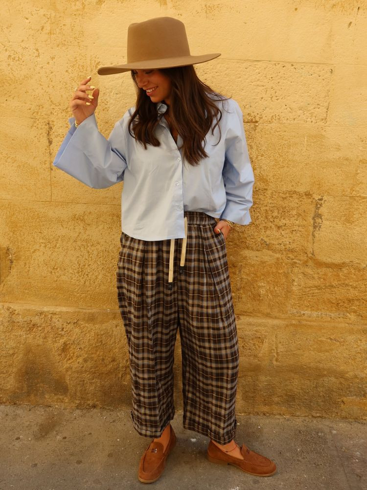 Pantalon CARLO choco