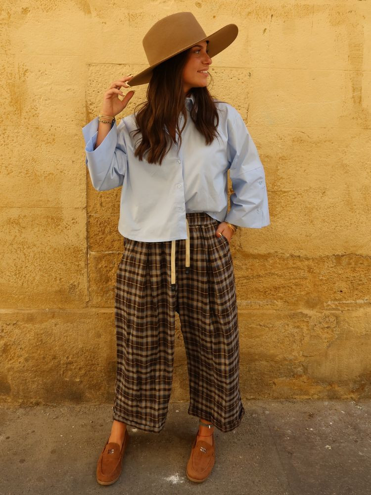 Chemise BAIA bleu ciel