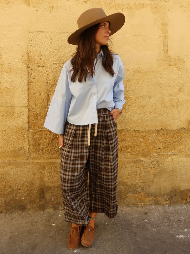 Chemise BAIA bleu ciel
