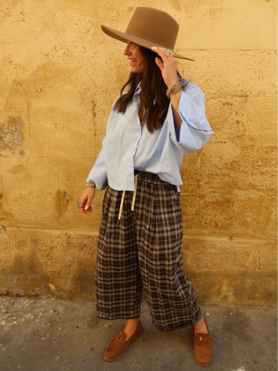 Chemise BAIA bleu ciel