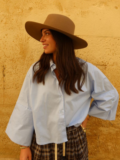 Chemise BAIA bleu ciel
