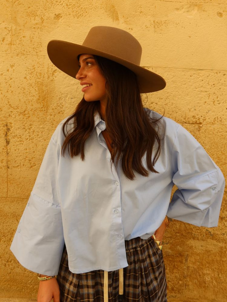 Chemise BAIA bleu ciel