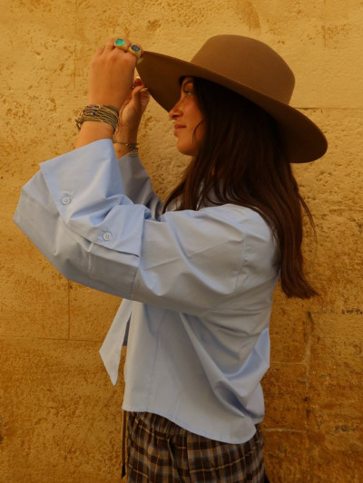 Chemise BAIA bleu ciel
