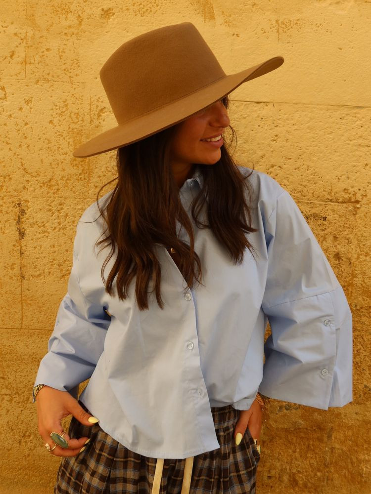 Chemise BAIA bleu ciel