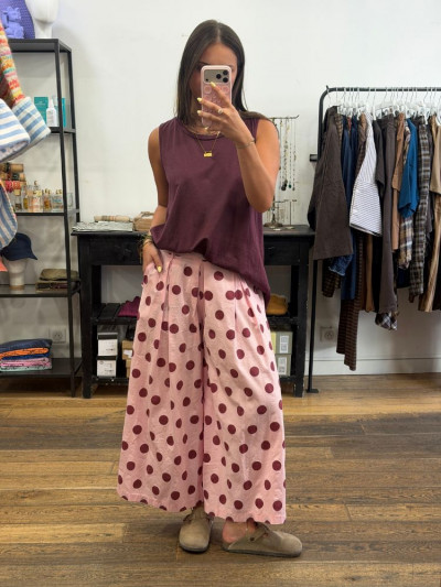 Pantalon LOLITA rose