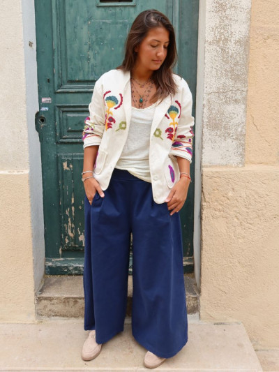Pantalon EMBER marine 2