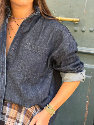 Chemise SCARLETTE  jean brut