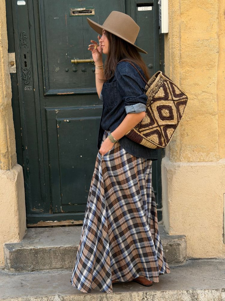 Chemise SCARLETTE  jean brut
