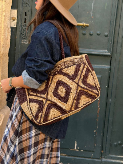 Panier LOUISA choco