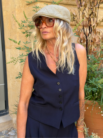 Gilet ERIS sans manche marine