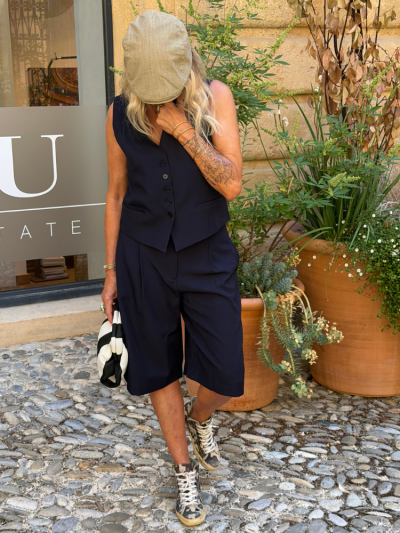 Gilet ERIS sans manche marine