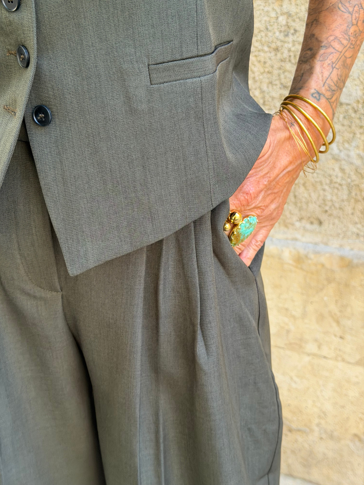 Pantalon JAMES kaki