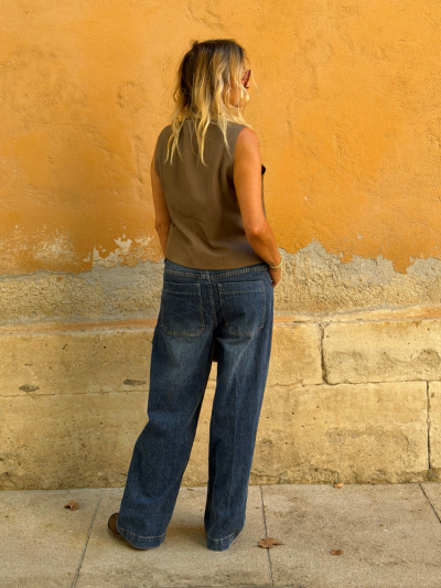 Gilet ERIS sans manche taupe