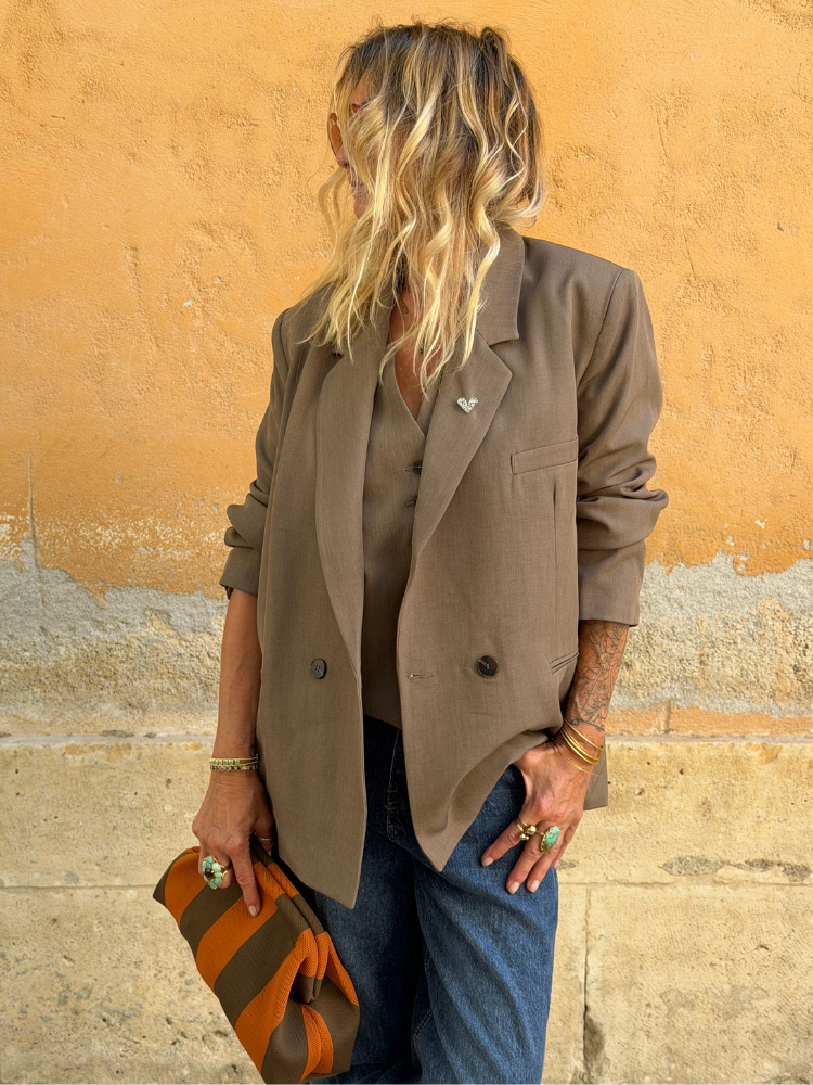 Blazer ZYLA taupe