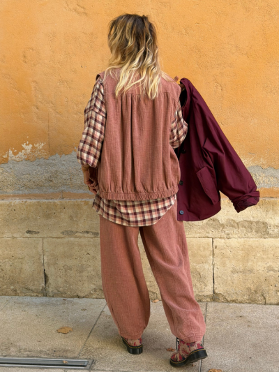Pantalon ALINA rose